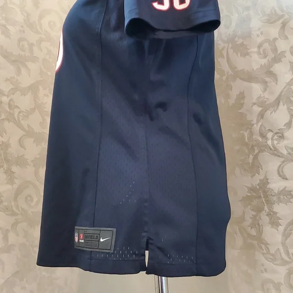 SZ. LARGE HOUSTON TEXANS NFL ON FIELD FOOTBALL JERSEY - Picture 8 of 9